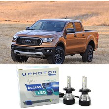 Photon Ford Ranger LED Xenon Uzun Far Ampulü Hb3 Access Yeni Seri Beyaz 2019-2022