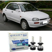 Photon Mazda 121 LED Xenon Uzun + Kısa Far Ampulü H4 Access Yeni Seri Beyaz