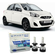 Photon Nissan Micra LED Xenon Sis Far Ampulü H11 Access Yeni Seri Beyaz 2010-2017