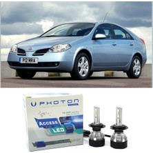 Photon Nissan Primera LED Xenon Kısa Far Ampulü H7 Access Yeni Seri Beyaz 2003+