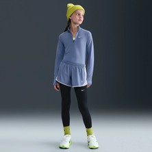Nike Dri-Fıt Kız Çocuk Çeyrek Fermuarlı Koşu Antrenman Üstü | FD2853