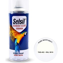 Brf Store Bascisell Selsil Raınbow 400 ml Sprey Boya Beyaz Mat