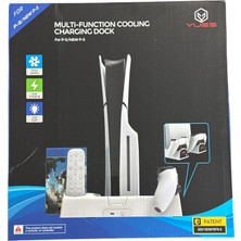 Brf Store Bascisell Playstation 5 Uyumlu Fonksiyonel Stand Ps5 Slim Fanlı Stand Ps5 Şarj Standı Oyun Standı