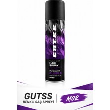 Gutss Professional Geçici Unisex Saç Boyası Sprey 150 ml Mor Purple