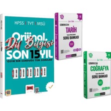 Yediiklim Yayınları 2025 Kpss Ezberbozan Tarih Coğrafya Soru - 2026 Orijinal Dil Bilgisi Son 15 Yıl Çıkmış Sorular