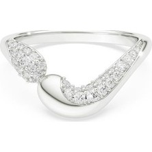 5742580 Swarovski Yüzük Classıca:rıng Open Whı/sıs 50