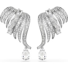 5755961 Swarovski Küpe Vıenna:ce Whıte/rhs