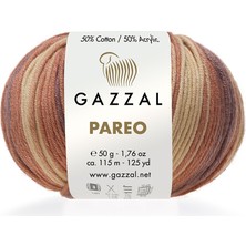 Yarnart Gazzal Pareo El Örgü Ipi 50 gr 115 M %50 Pamuk %50 Akrilik Yazlık Örgü Ipi