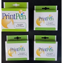 Eser Printpen Brother LC535XLY  Muadil Kartuş Seti