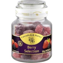 Cavendish & Harvey Mixed Berry Hard Candy Drops/karışık Orman Meyve Aromalı Şeker Cam Kavanoz 300 G