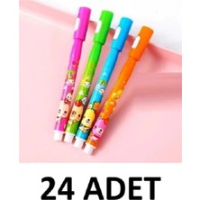 OLGUN 24 Adet LY-1517 Işıklı Görünmez Kalem Desenli