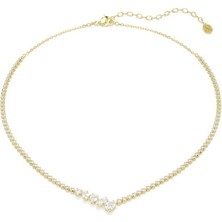 5747931 Swarovski Kolye Mesmera:necklace V-Shape Whı/gos