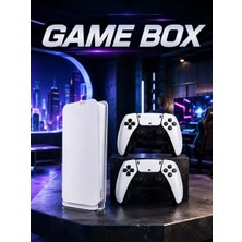 Asil Sepet Asiltech Game Box 3D Çift Oyun Kollu 4K Hd Ekran 20000'DEN Fazla Oyun Seçeneği 2.4g Kablosuz