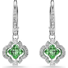 5758001 Swarovski Küpe Mp Una:pe Clover Sp Dc Fangr/rhs