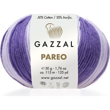 Yarnart Gazzal Pareo El Örgü Ipi 50 gr 115 M %50 Pamuk %50 Akrilik Yazlık Örgü Ipi