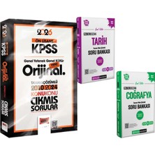 Yargı Yayınevi 2025 Kpss Ezberbozan Tarih Coğrafya Soru - 2026 Kpss Ön Lisans Orijinal 2010-2024 Çıkmış Sorular