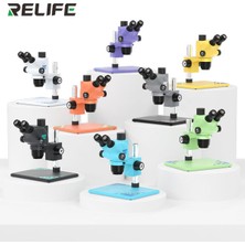 Umo Teknoloji Relıfe RL-M6T PRO-B11 Trinocular Hd Stereo 6.5~65X Sürekli Zoom Mikroskop Tamir Cerrahi Tıbbi