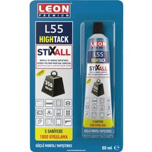 Leon L55 Tüp Hıgh Tack Montaj Yapıştırıcısı 50 ml