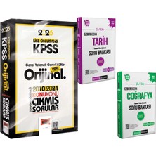Yargı Yayınevi 2025 Kpss Ezberbozan Tarih Coğrafya Soru - 2026 Kpss Lise-Ön Lisans Orijinal 2010-2024 Çıkmış Sorular