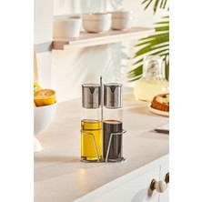 Empressco Standlı 1 Lt Yağlık ve Sirkelik, Şık Inox Tasarım, Pratik Kullanım