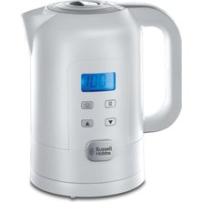 Brf Store Bascisell Russell Hobbs Hassas Su Isıtıcısı, 1.7l, 2200W, Dijital Sıcaklık Ayarı ve LCD Ekran, Bebek Maması ve Çayın Hazırlanması Için Ayarlanabilir 25 ° -100 ° C, Sıcak Tutma Fonksiyonu, Çay Makinesi
