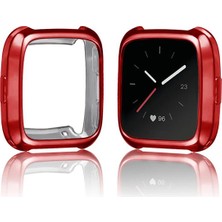 Wisipi Fitbit Versa Ultra Ince Yumuşak Tpu Silikon KILIF-(5775) - WS003Q-9UVDM4