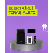 Wisipi Kart Tasarımlı Şarjlı Tıraş Makinesi | 2 Başlıklı Hassas Kesim - WS003Q-9VOAI1