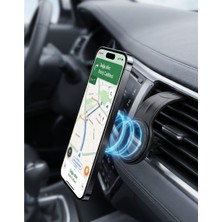 Wisipi Manyetik Araç Telefon Tutucu 360 Derece Döner Güçlü Mıknatıslı Stand - WS003Q-9WS2L1