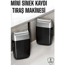 Wisipi Tıraş Makinesi Mini Sinek Kaydı Şarjlı Taşınabilir Paslanmaz Çelik - WS003Q-9VPIY6