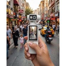 Wisipi Kompakt 4K Video Kamera Otomatik Netleme ve Dahili Işık Destekli El Kamerası - WS003Q-9WRUC9