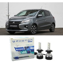 Photon Mitsubishi Space Star Uzun + Kısa Far Ampulü H4 Access Yeni Seri Beyaz 2013-2023