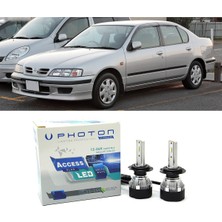 Photon Nissan Primera LED Xenon Kısa Far Ampulü H1 Access Yeni Seri Beyaz 1990-1999