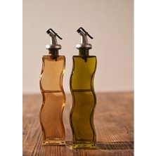 Empressco Wavy 2'li Yağlık Sirkelik Seti Amber-Yeşil 250 cc