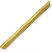 Badem10 Özen Metal Mat Sarı Çekmece Kulp 320 mm Dolap Kapak Kolu Modern Şık Tasarım Dayanıklı Mobilya Kulpu