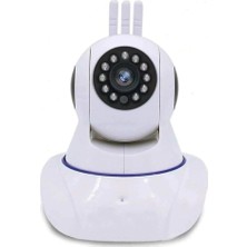 Herşey Trend Gece Görüşlü Hd 360 Derece Wifi Ip Kamera Bebek Kamerası