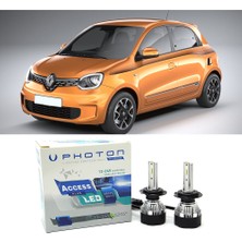 Photon Renault Twingo Uzun+Kısa Far Ampulü H4 Access Yeni Seri Beyaz 2014-2023