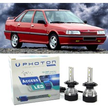 Photon Renault 21 LED Xenon Uzun + Kısa Far Ampulü H4 Access Yeni Seri Beyaz