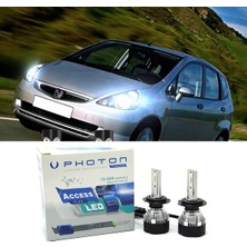 Photon Honda Jazz LED Xenon Uzun + Kısa Far Ampulü H4 Access Yeni Seri Beyaz