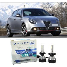 Photon Alfa Romeo Giulietta LED Xenon Kısa Far Ampulü H7 Access Yeni Seri Beyaz
