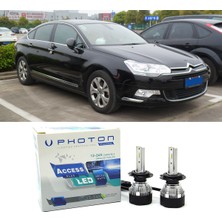 Photon Citroen C5 Aircross LED Xenon Uzun Far Ampulü Hb3 9006 Access Yeni Seri Beyaz
