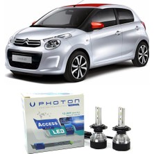 Photon Citroen C1 Kısa Far Ampulü H7 Access Yeni Seri Beyaz 2014-2022