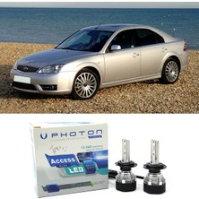Photon Ford Mondeo Mk3 LED Xenon Uzun Far Ampulü H1 Access Yeni Seri Beyaz 2006-2014