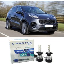 Photon Kia Sportage LED Xenon Uzun Far Ampulü Hb3 Access Yeni Seri Beyaz 2017+