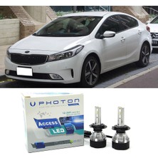 Photon Kia Cerato LED Xenon Kısa Far Ampulü H7 Access Yeni Seri Beyaz 2016-2019