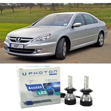 Photon Peugeot 607 LED Xenon Uzun Far Ampulü H1 Access Yeni Seri Beyaz