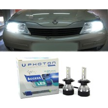 Photon Renault Laguna 2 LED Xenon Kısa Far Ampulü H7 Access Yeni Seri Beyaz 2002-2008