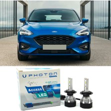 Photon Ford Focus 4 LED Xenon Kısa Far Ampulü H7 Access Yeni Seri Beyaz 2019+