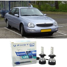 Photon Ford Scorpio LED Xenon Uzun Far Ampulü H1 Access Yeni Seri Beyaz 1995-1998
