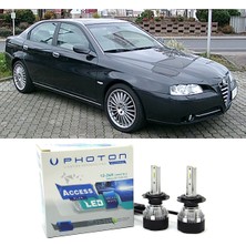 Photon Alfa Romeo 166 LED Xenon Uzun Far Ampulü Hb3 Access Yeni Seri Beyaz