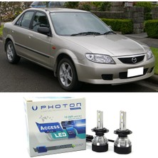 Photon Mazda 323 LED Xenon Uzun + Kısa Far Ampulü H4 Access Yeni Seri Beyaz